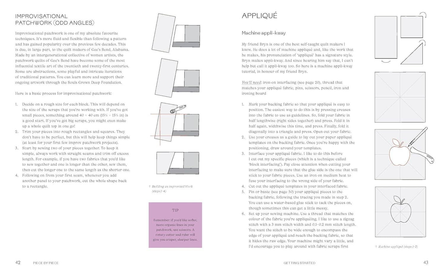 Piece by Piece: 20 Modern Patchwork Projects Book