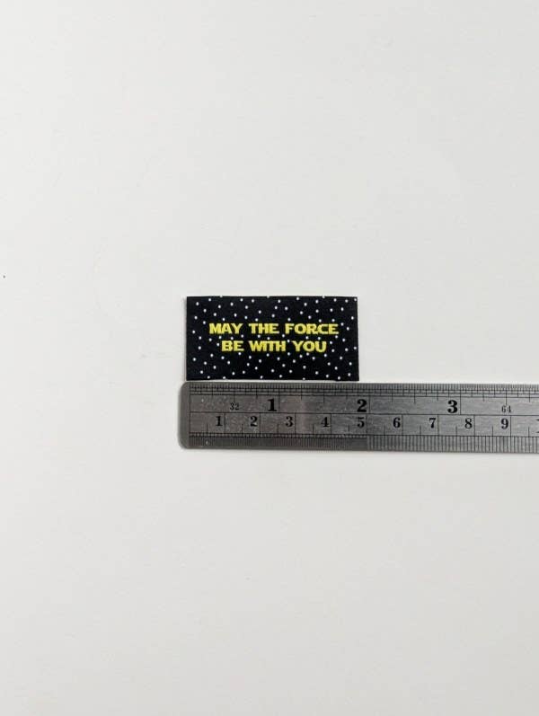 May the Force Be With You | Woven Luxe Labels