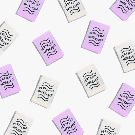 Perfectly Imperfect Woven Labels by KATM
