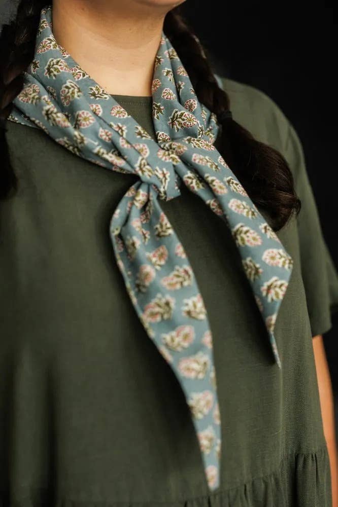 Merchant & Mills Phoebe Blues Indian Cotton