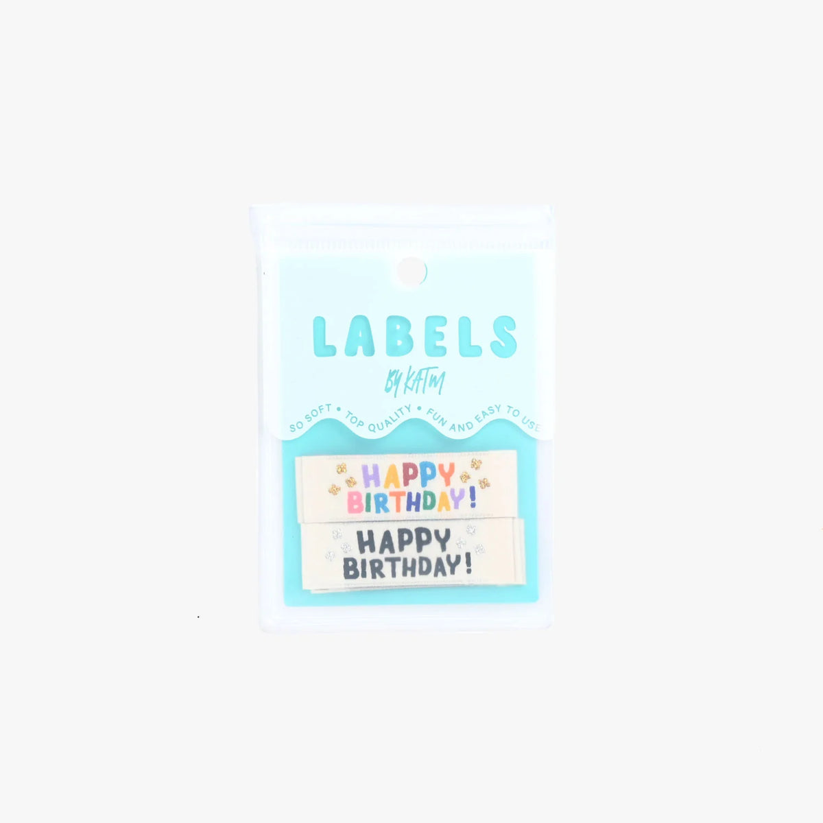 Happy Birthday | 6 Sew-in Labels - KATM