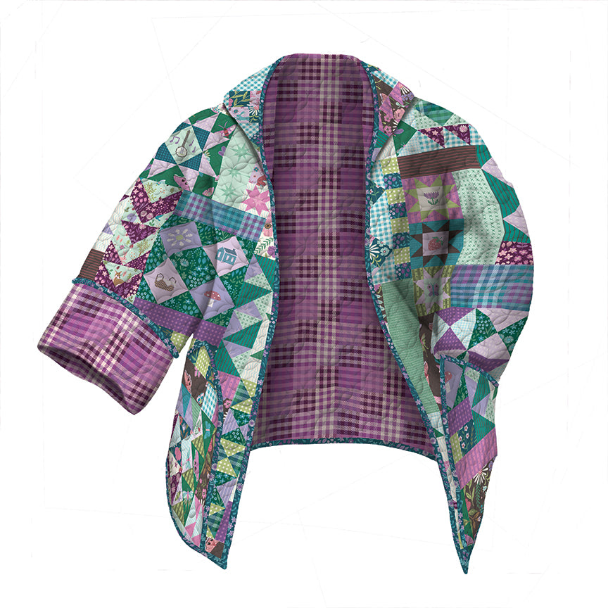 The Quilt Coat Pattern by Carling Loves Cats