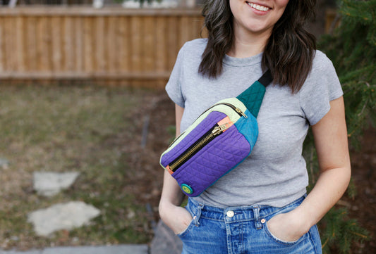 Emerson Crossbody Fanny Pack Paper Pattern
