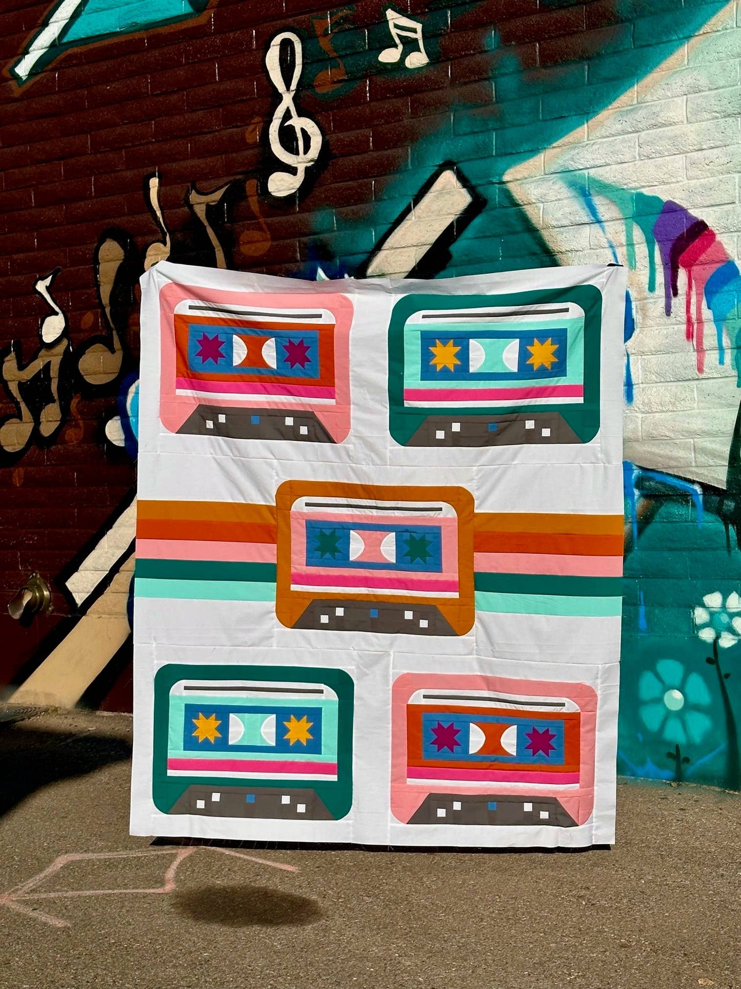 Radical Cassettes Quilt Pattern