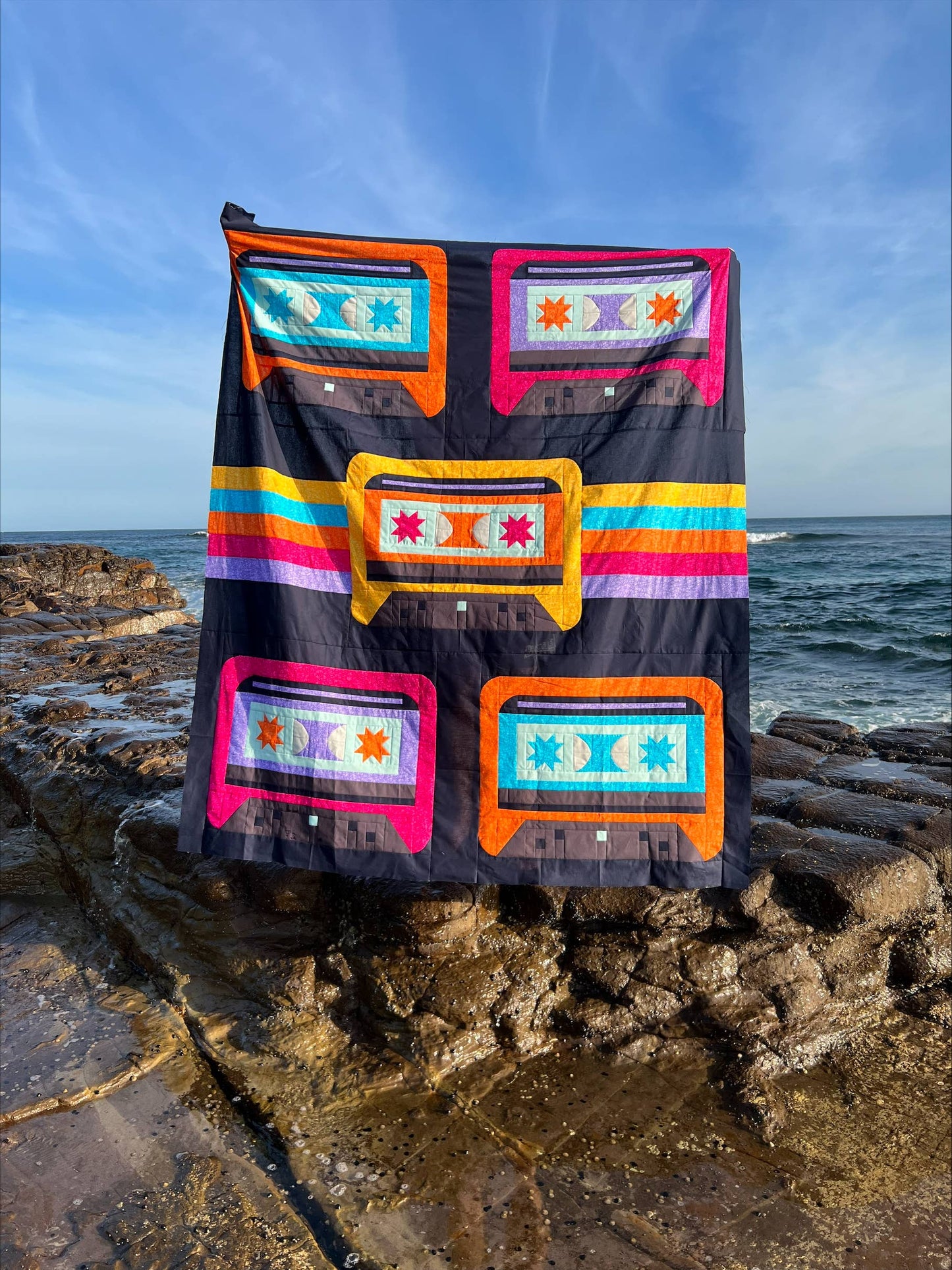 Radical Cassettes Quilt Pattern