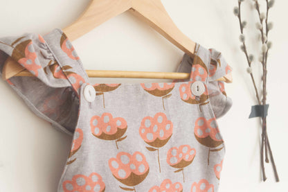 Pinafore Sewing Pattern for Toddlers & Little Kids - by fionna hanna