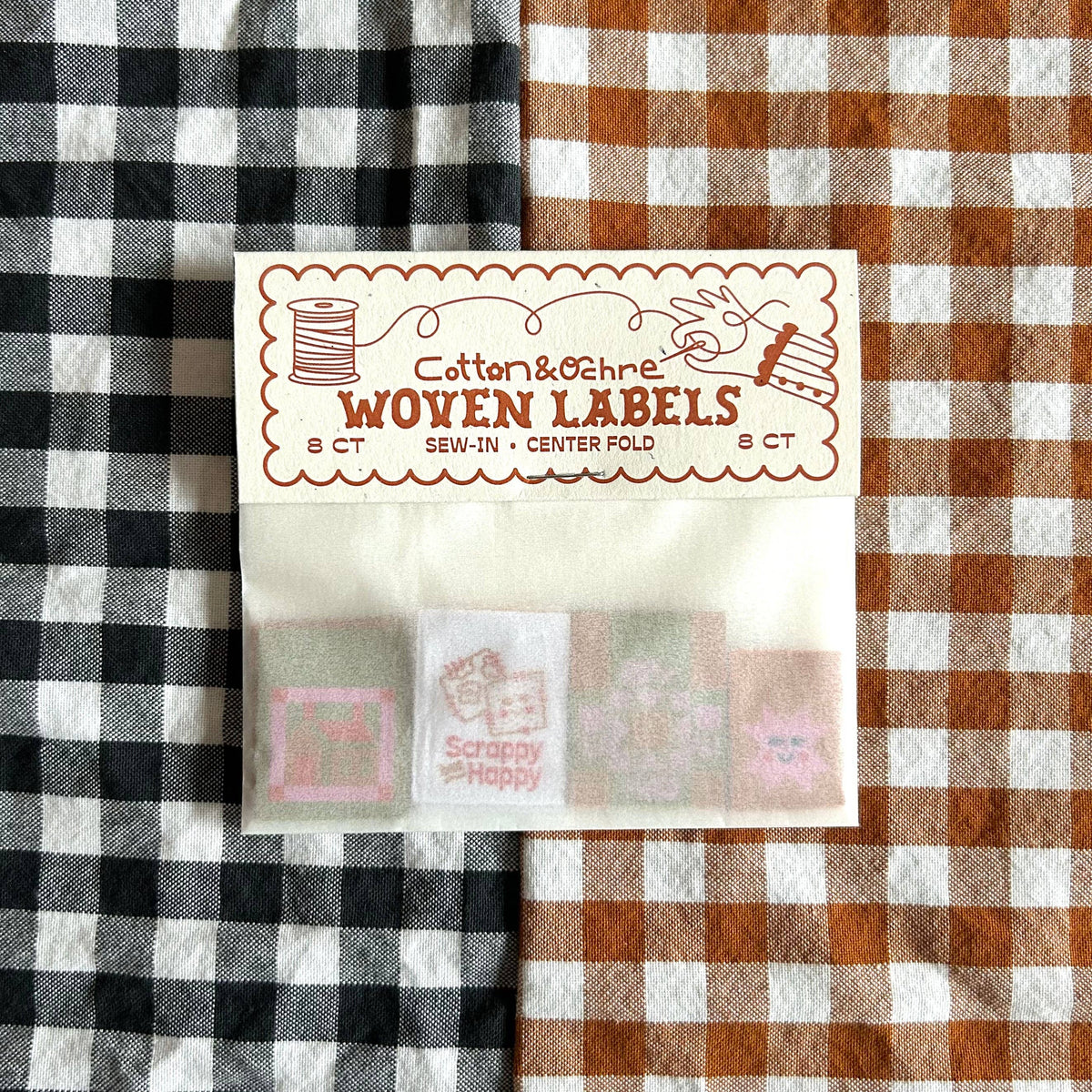 Cotton and Ochre - Quilty Pack Woven Labels