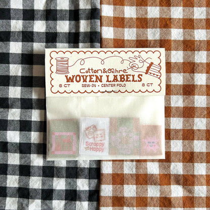 Cotton and Ochre - Quilty Pack Woven Labels