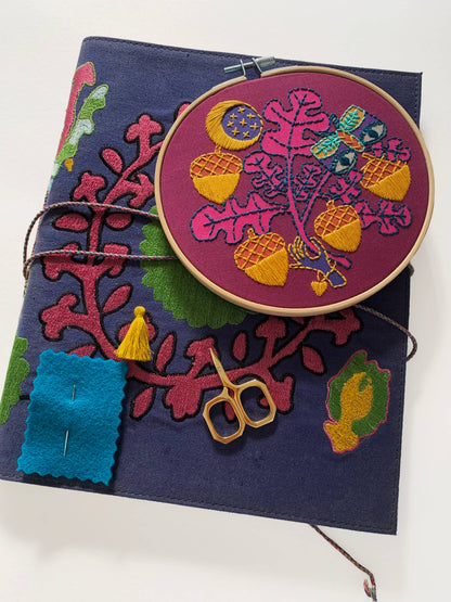 Acorns Embroidery Kit