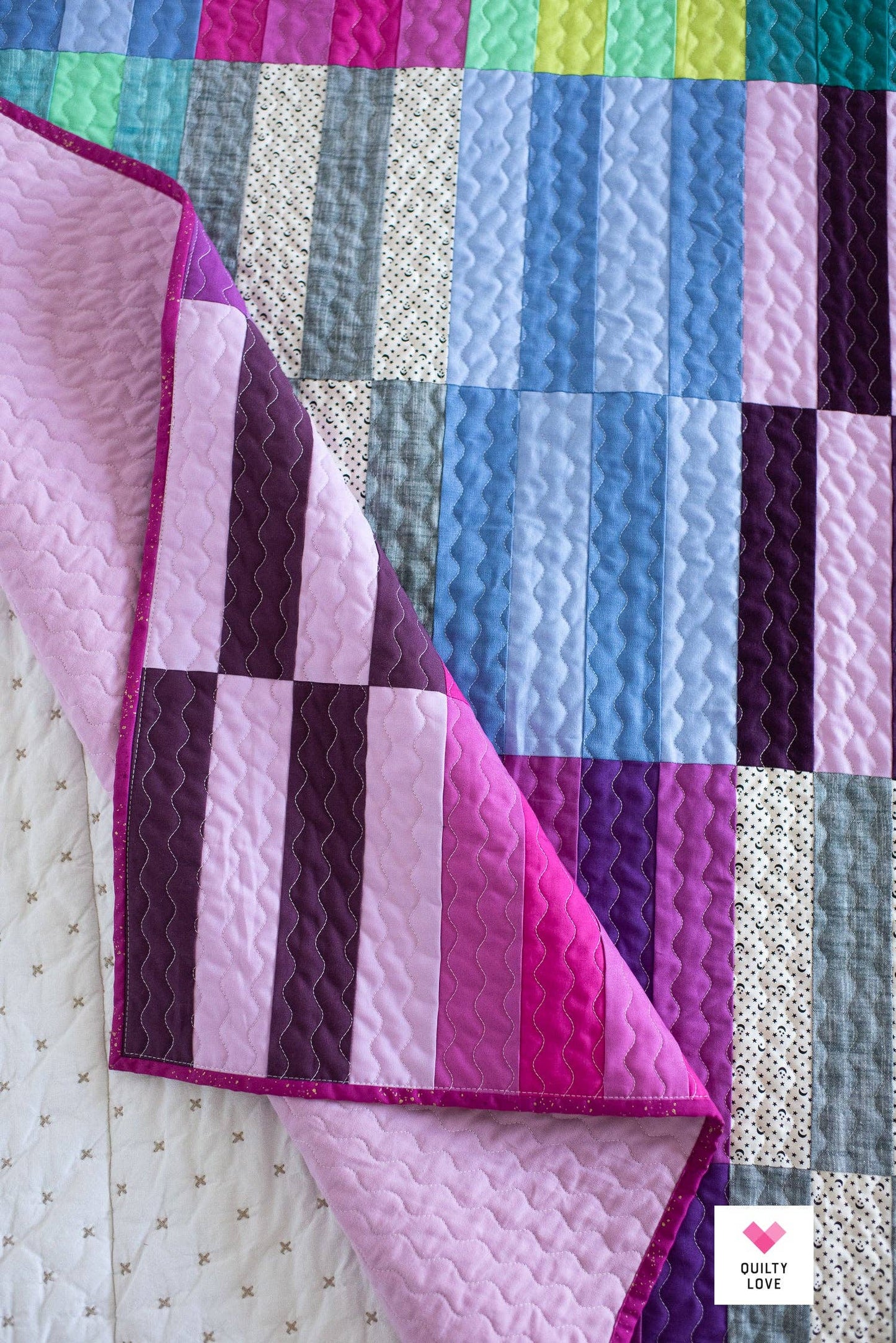 Jelly Stripes Printed PAPER pattern
