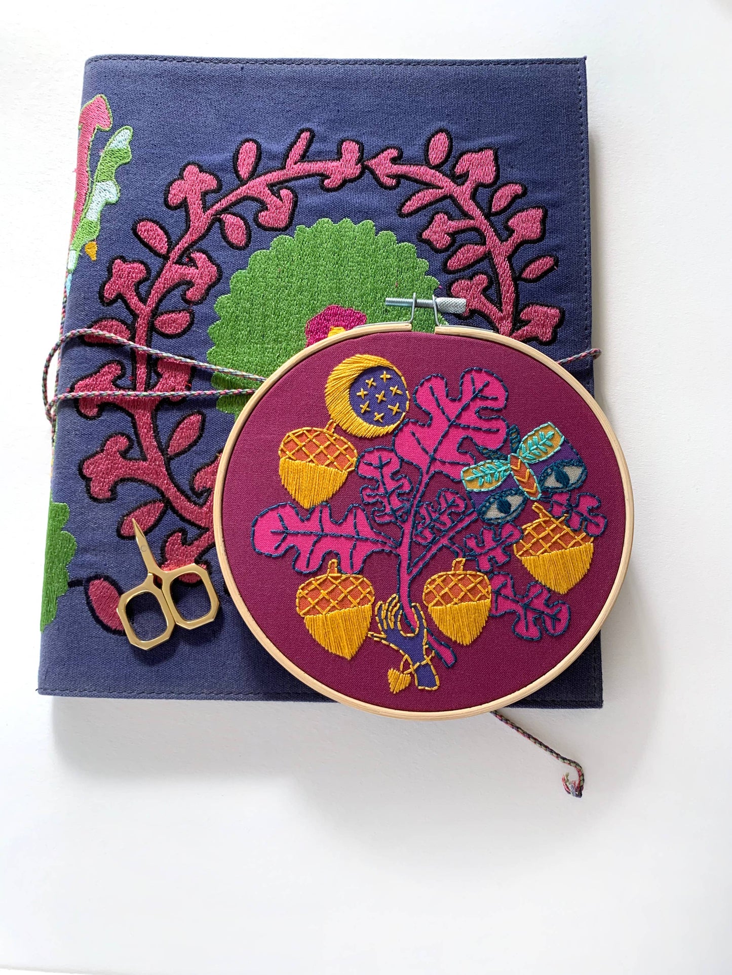 Acorns Embroidery Kit