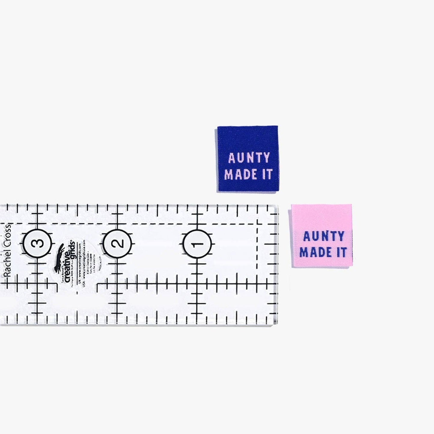 Aunty Made It Woven Labels - Pack of 6 Labels by KATM