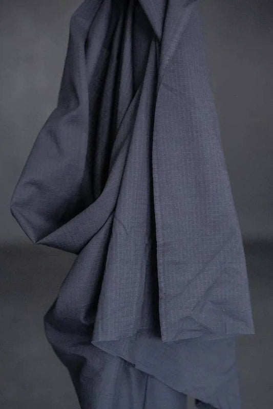 Neptune Indian Cotton Dark Inky Blue - by Merchant & Mills
