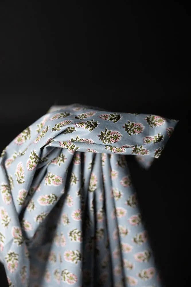 Merchant & Mills Phoebe Blues Indian Cotton