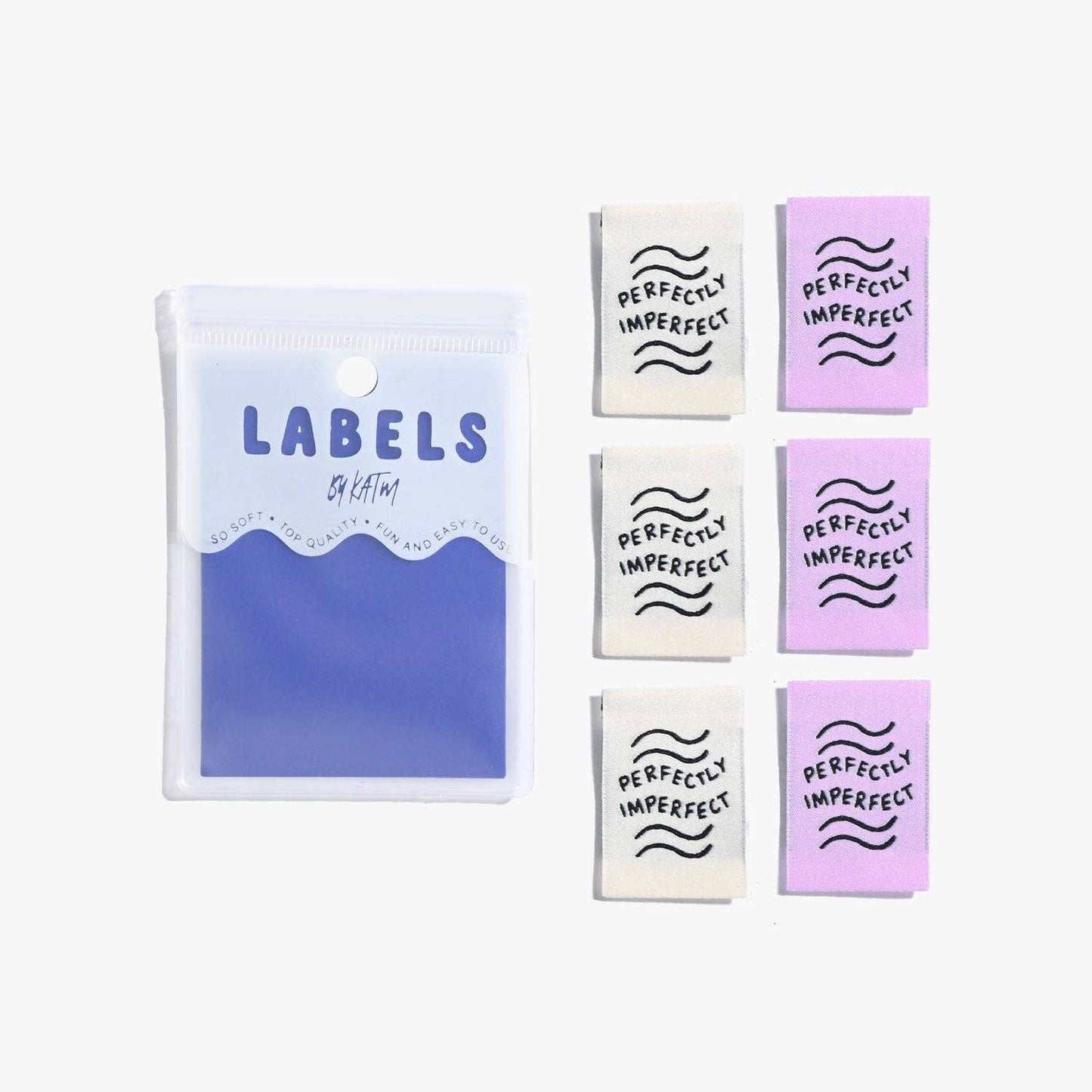 Perfectly Imperfect Woven Labels by KATM