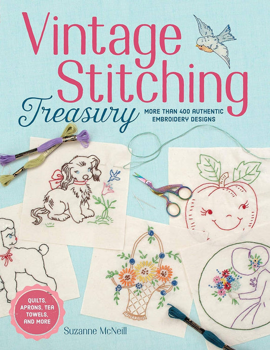 Vintage Stitching Treasury -More Than 400 Embroidery Designs