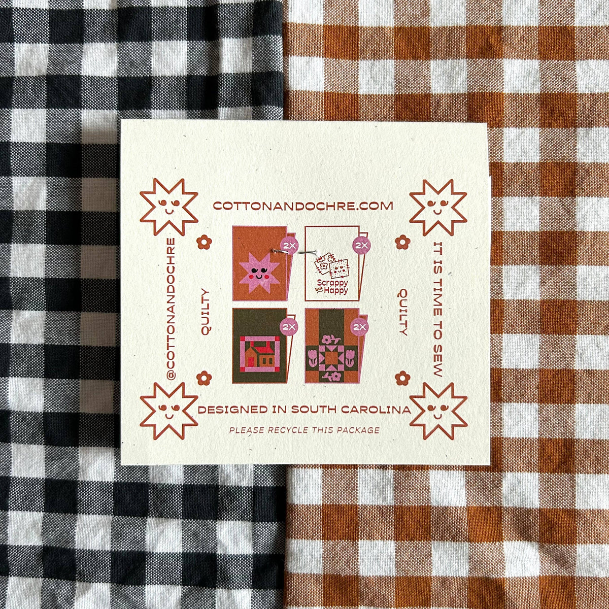 Cotton and Ochre - Quilty Pack Woven Labels