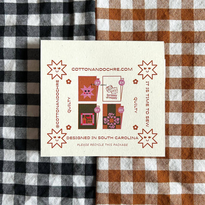 Cotton and Ochre - Quilty Pack Woven Labels