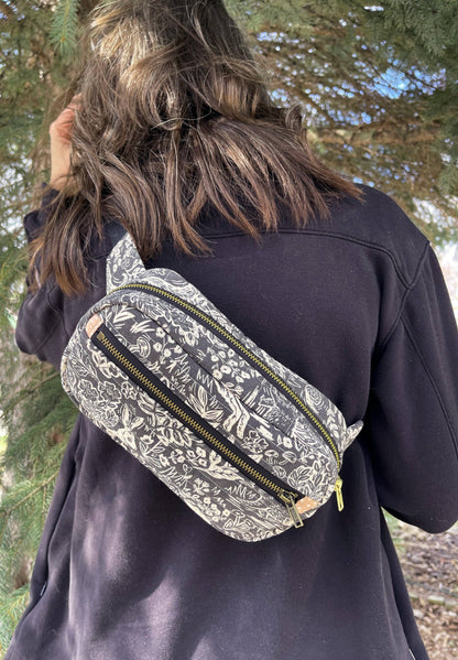 Emerson Crossbody Fanny Pack Paper Pattern