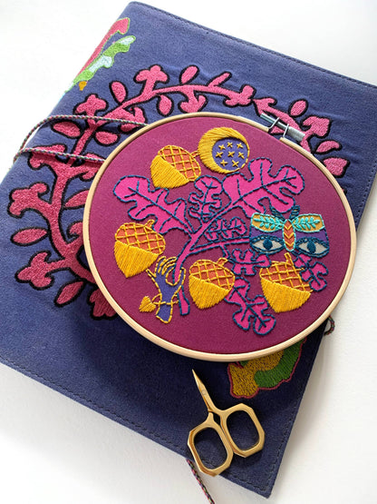 Acorns Embroidery Kit
