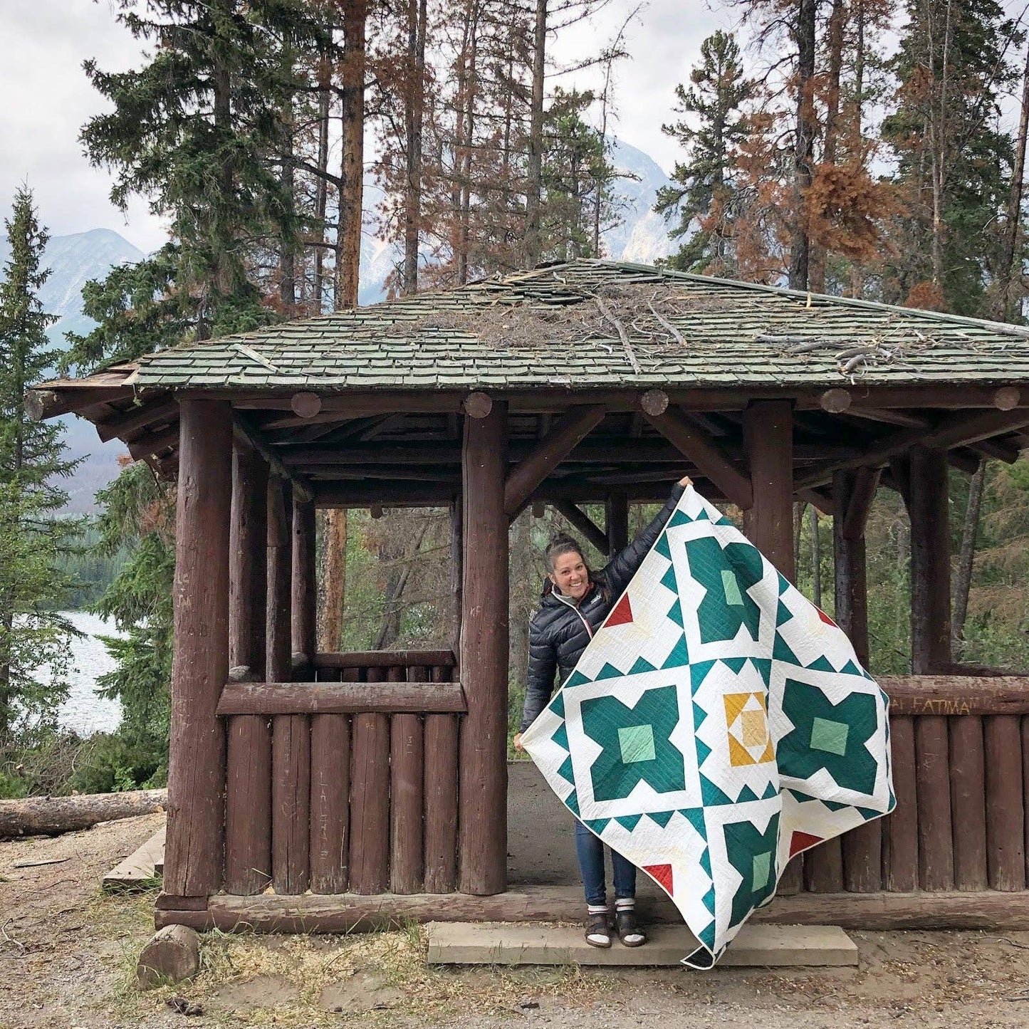 Spruce Woods Quilt Pattern - Paper Pattern