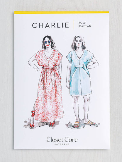 Charlie Caftan Sewing Pattern by Closet Core