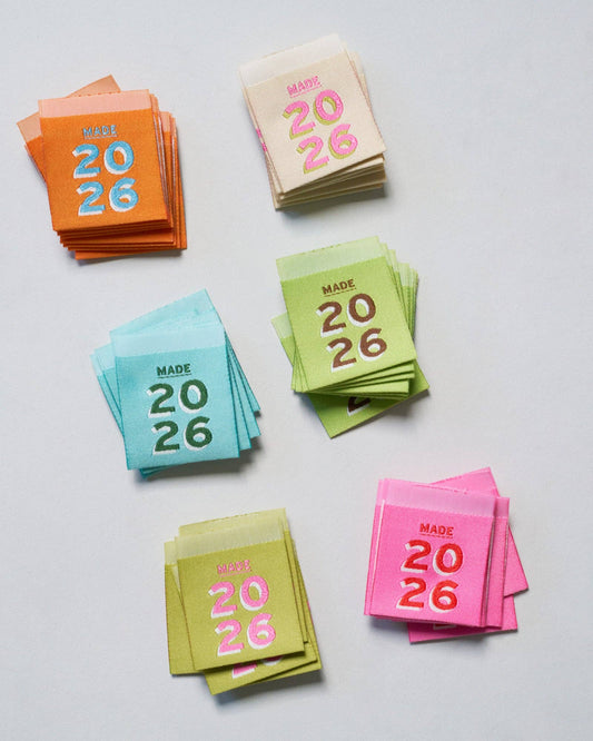 Made in 2026 Square Garment Labels by Matchy Matchy