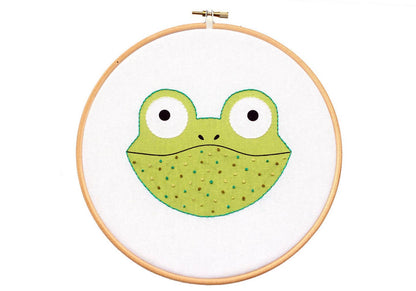 Froggie - Hoop Art Kit