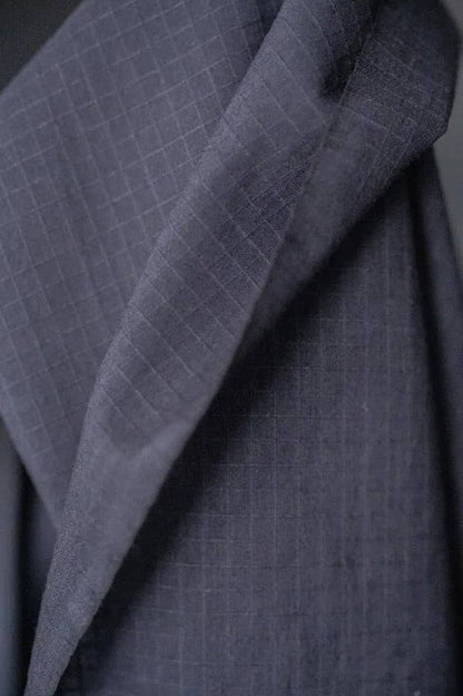 Neptune Indian Cotton Dark Inky Blue - by Merchant & Mills