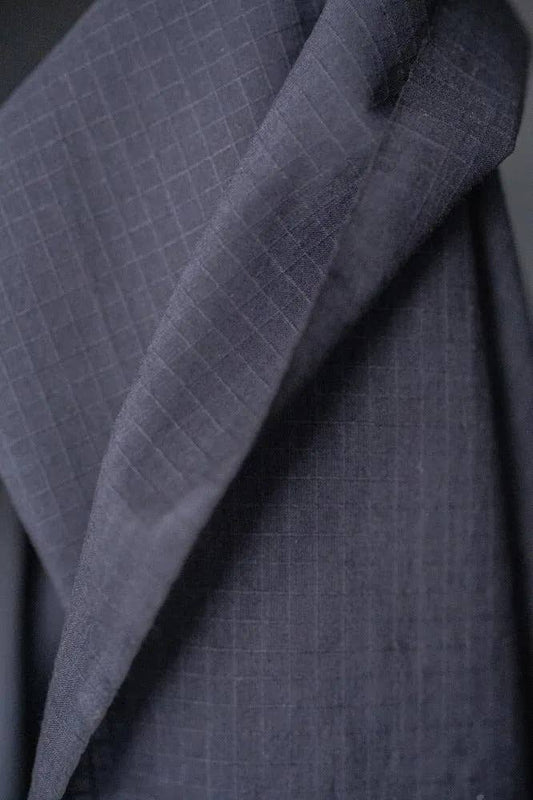 Neptune Indian Cotton Dark Inky Blue - by Merchant & Mills