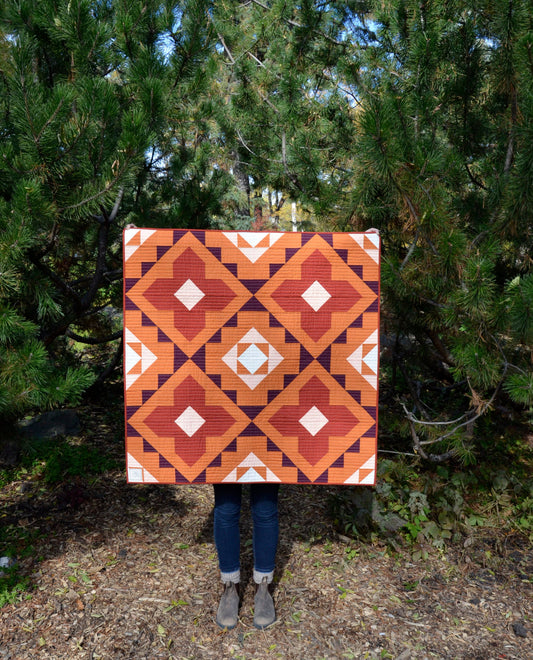 Spruce Woods Quilt Pattern - Paper Pattern