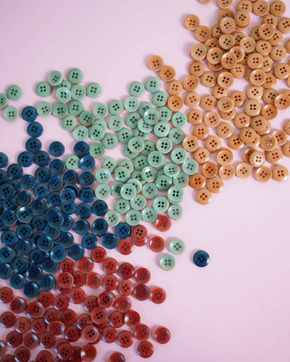 Midnight 1/2" Corozo Nut Buttons by Matchy Matchy