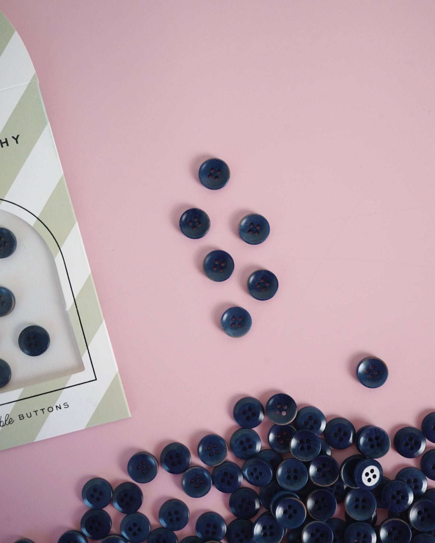 Midnight 1/2" Corozo Nut Buttons by Matchy Matchy