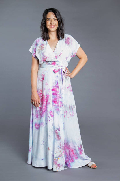 Elodie Wrap Dress Sewing Pattern by Closet Core