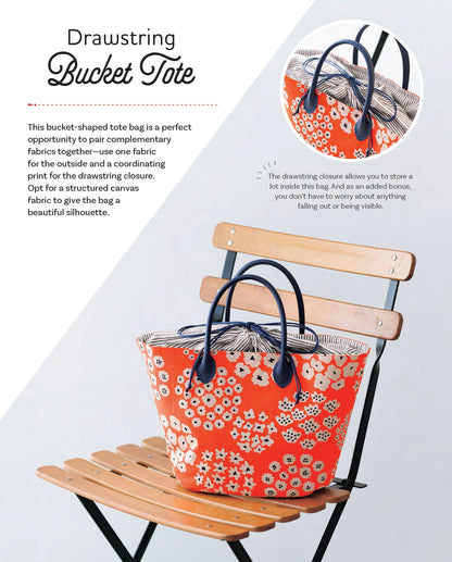 Sew Drawstring Bags: Book & Kit