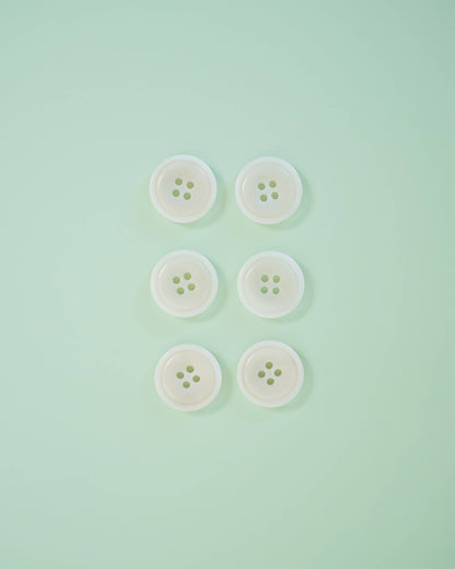 Milk 3/4" Corozo Nut Buttons