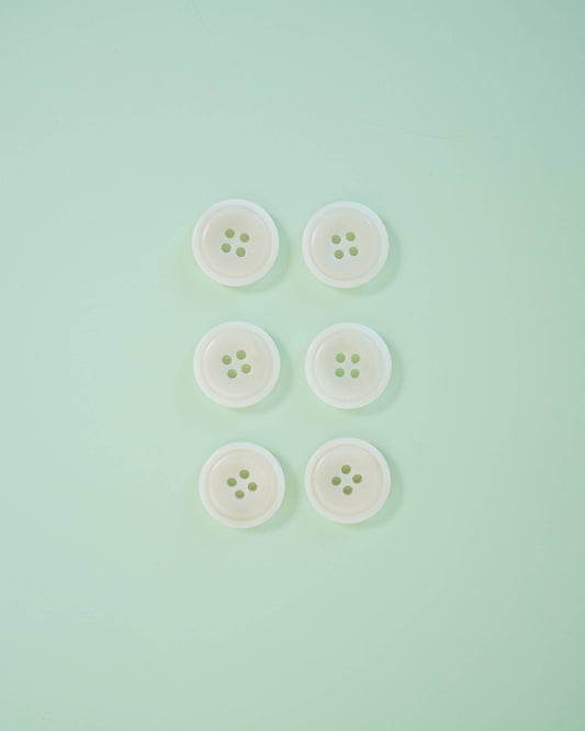 Milk 3/4" Corozo Nut Buttons