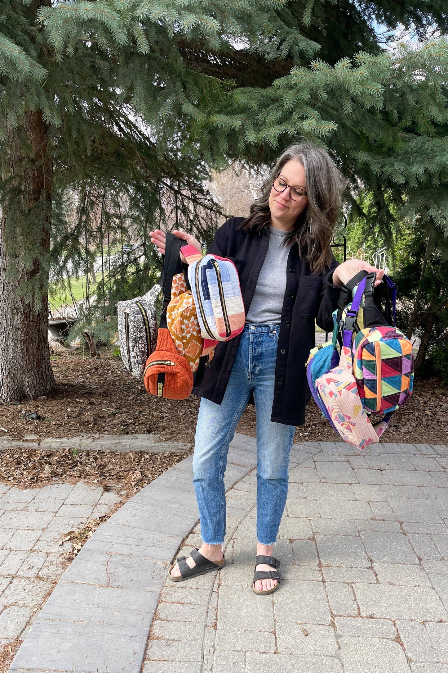 Emerson Crossbody Fanny Pack Paper Pattern