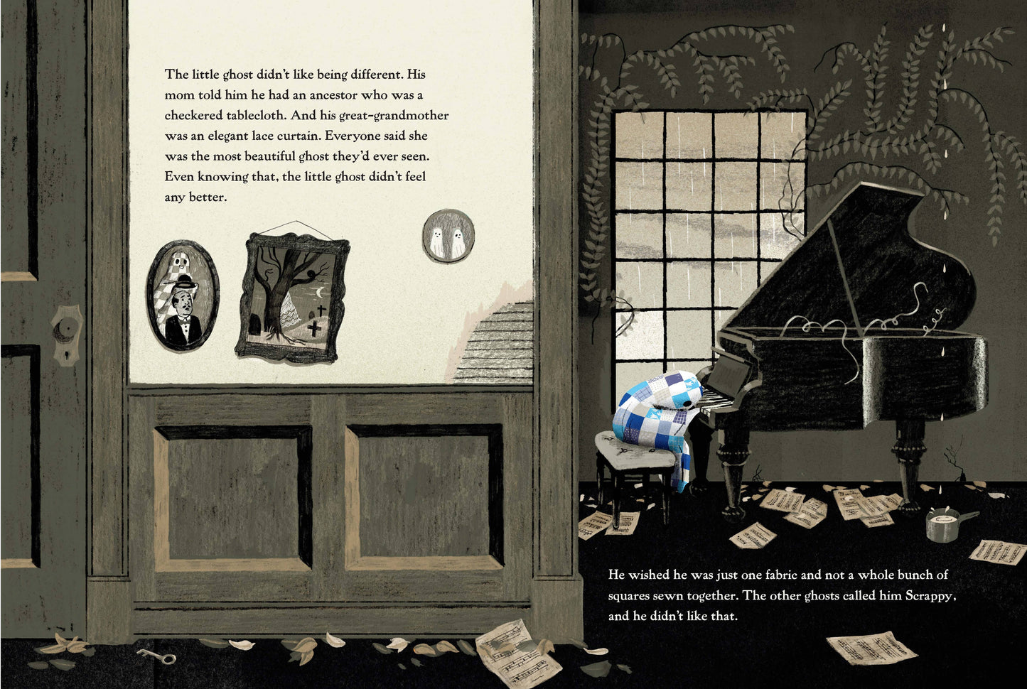 The Little Ghost Who Was a Quilt - Picture Book (Gift Edition)