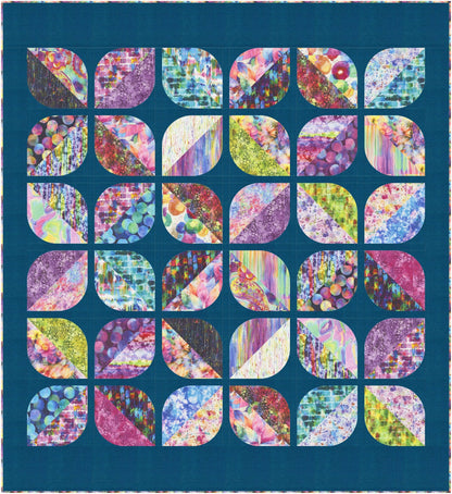Primrose Quilt Paper Pattern by Copper Kettle Quilt Company