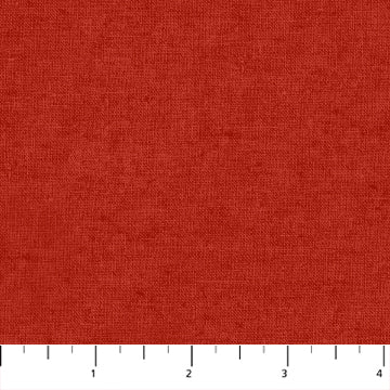 Linen Cotton Blend Woven by FIGO Studio - Red - Tint Collection