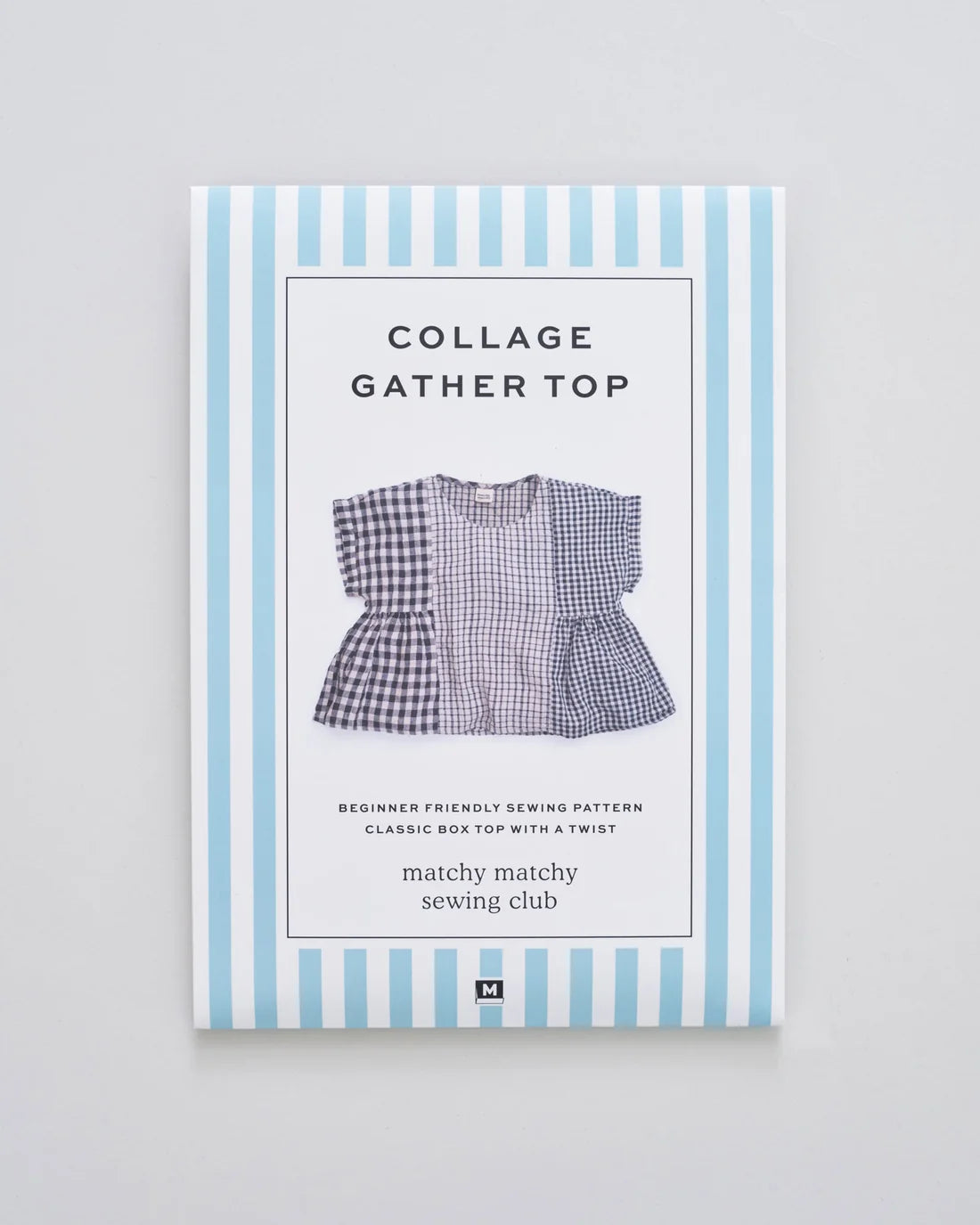Collage Gather Top Sewing Pattern by Matchy Matchy Sewing Club
