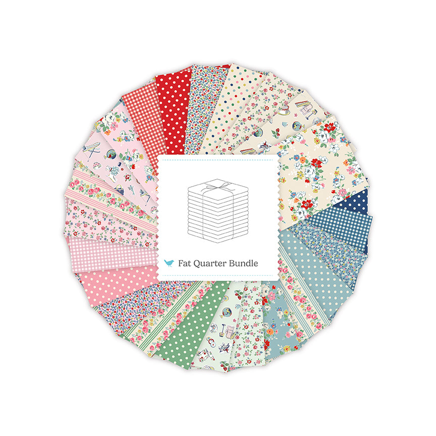 Cath Kidston® Signature Collection Fat Quarter Bundle ALL 24 Prints