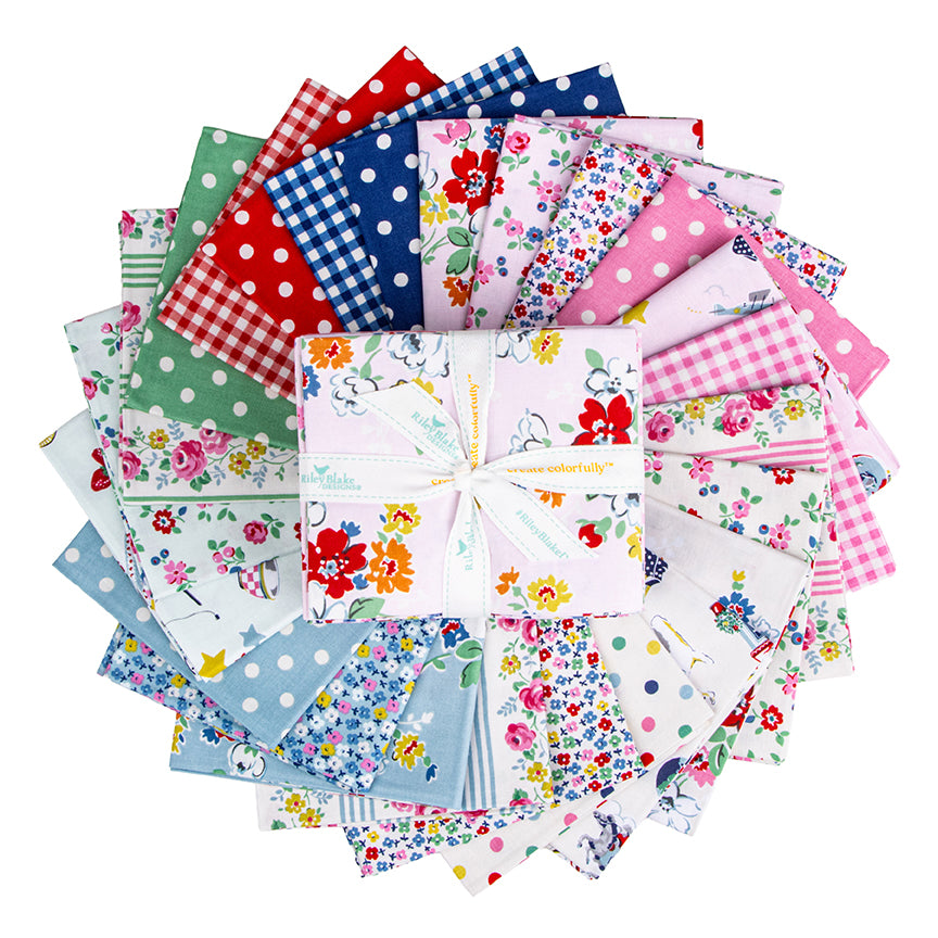 Cath Kidston® Signature Collection Fat Quarter Bundle ALL 24 Prints