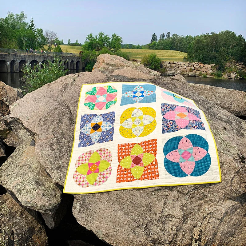 Folk Festival Quilt Paper Pattern by Holly Clarke Design