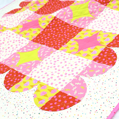 Gingham Glitz Quilt Paper Pattern by Holly Clarke Design
