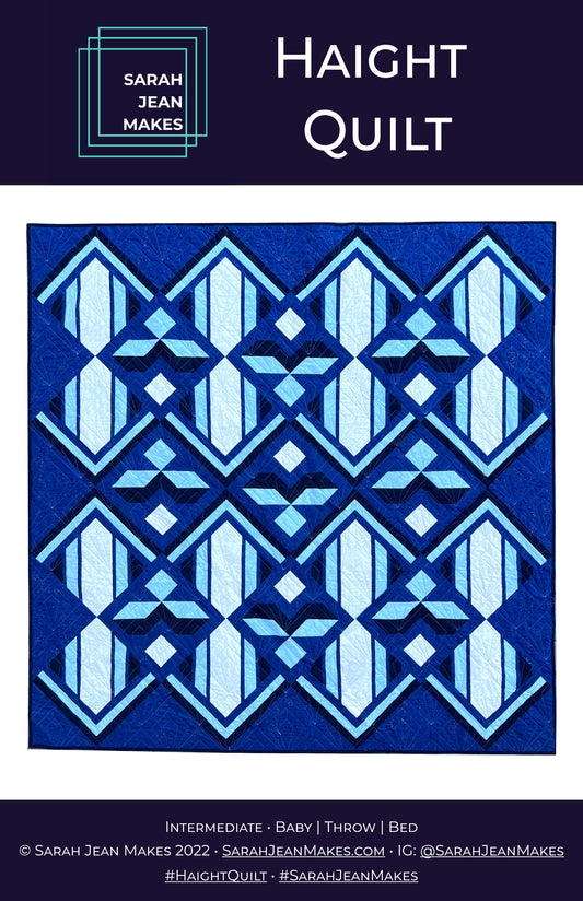 Haight Quilt Pattern by Sarah Jean Makes