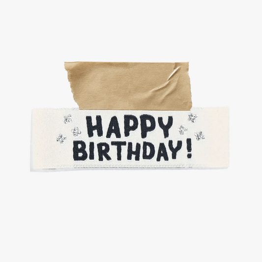 Happy Birthday | 6 Sew-in Labels - KATM