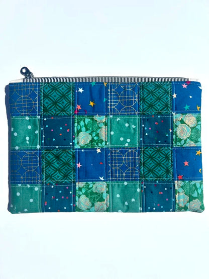 Patchwork Zippie Pouch Pattern by Sarah Jean Makes