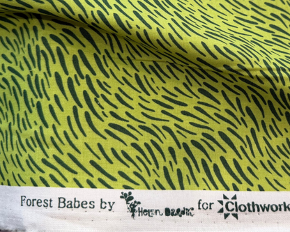 Forest Babes Flowing Grass - by Helen Dardik for Clothworks